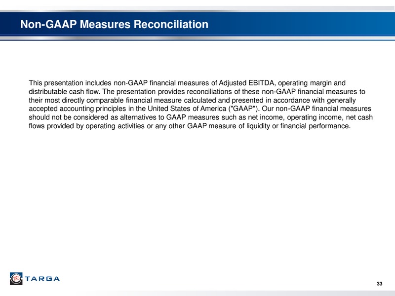 INVESTOR PRESENTATION – Targa Resources Partners Lp – slide 32