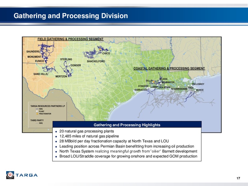Q2 2012 EARNINGS CALL – Targa Resources Partners Lp – slide 16