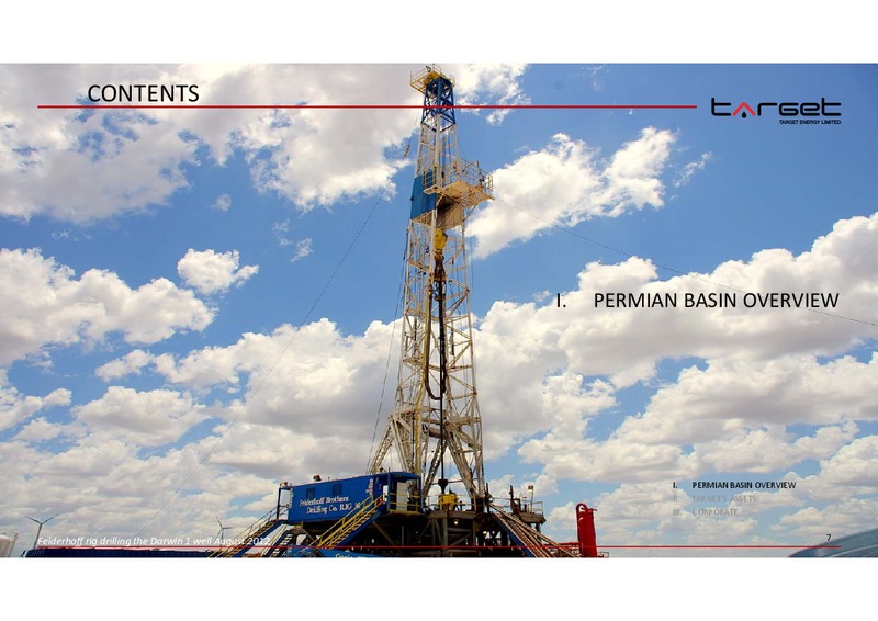 GOOD OIL CONFERENCE – Target Energy Limited – slide 6
