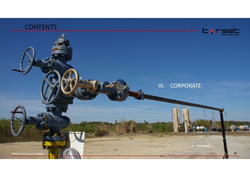 GOOD OIL CONFERENCE – Target Energy Limited – slide 19