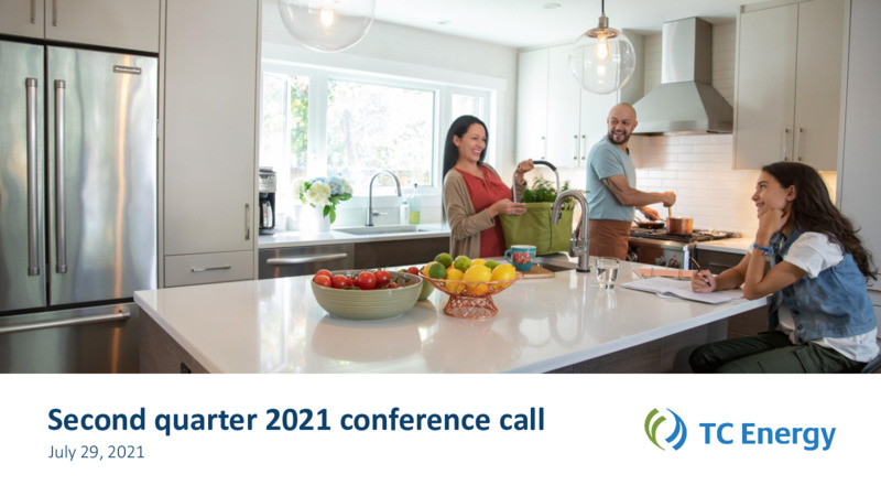 2Q 2021 Earnings Presentation – TC Energy Corp. – slide 1