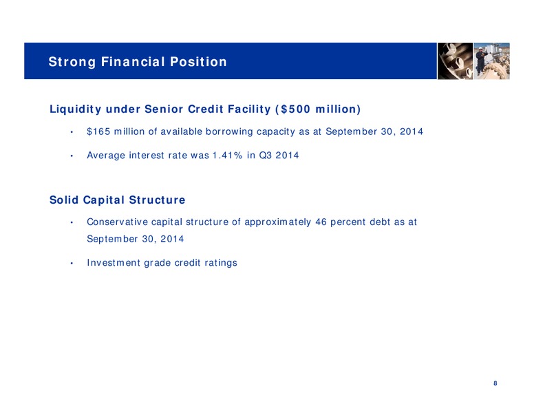 Q3 Results Conference Call – TC Pipelines, Lp – slide 7