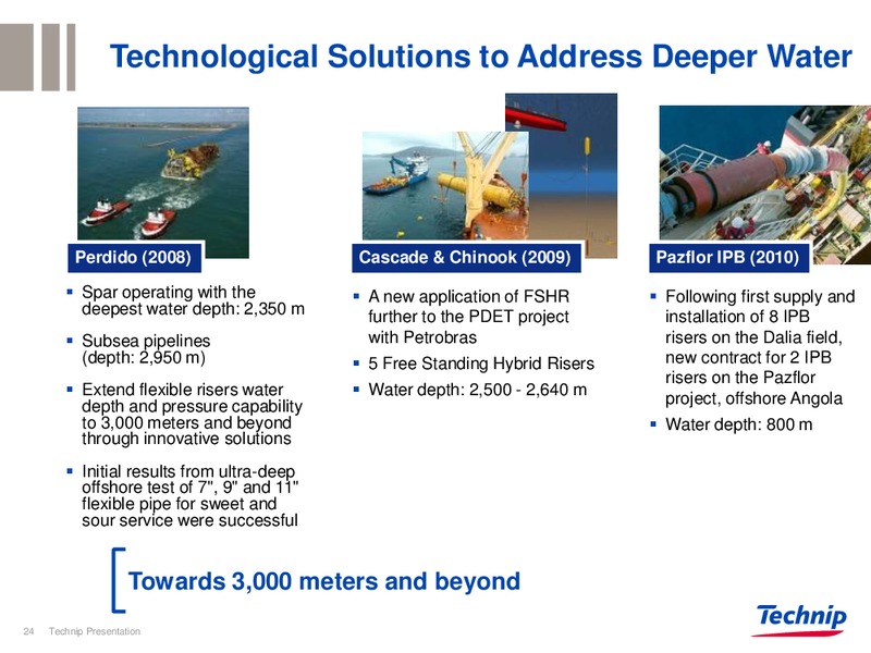 INVESTOR PRESENTATION – Technip – slide 24