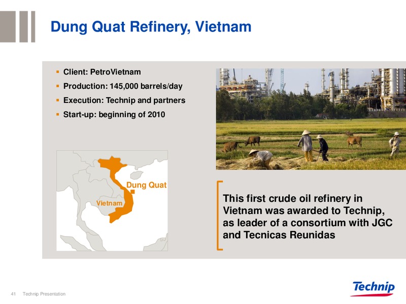 INVESTOR PRESENTATION – Technip – slide 41
