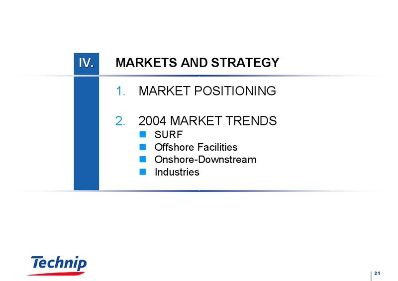 FEBRUARY 2003 RESULTS – Technip – slide 21