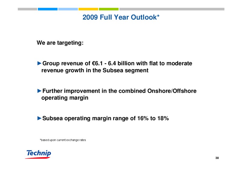 DNB NOR MARKETS OFFSHORE & SHIPPING MANAGEMENT ACCESS CONFERENCE – Technip – slide 37