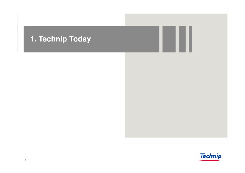 DNB MARKETS OIL OFFSHORE & SHIPPING CONFERENCE – Technip – slide 3