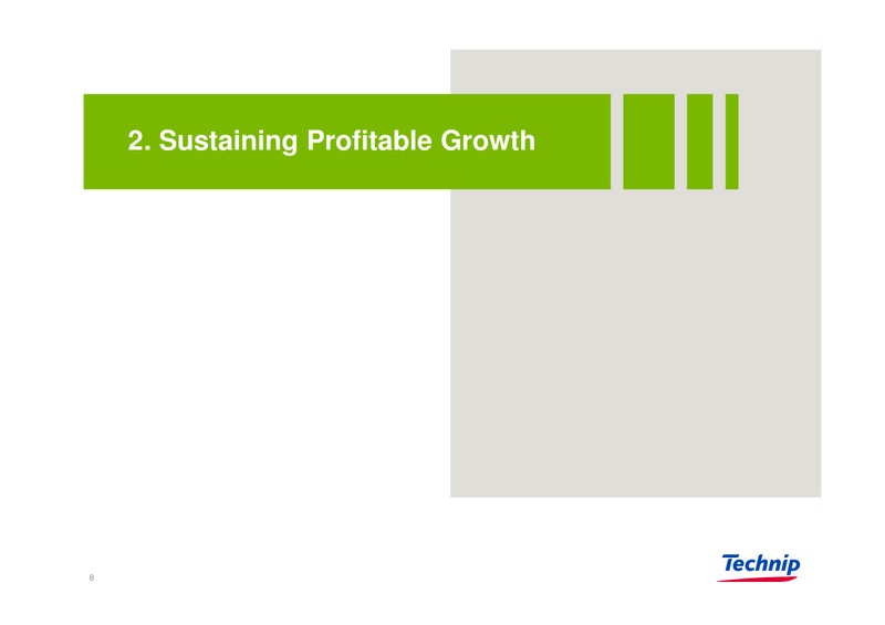DNB MARKETS OIL OFFSHORE & SHIPPING CONFERENCE – Technip – slide 7