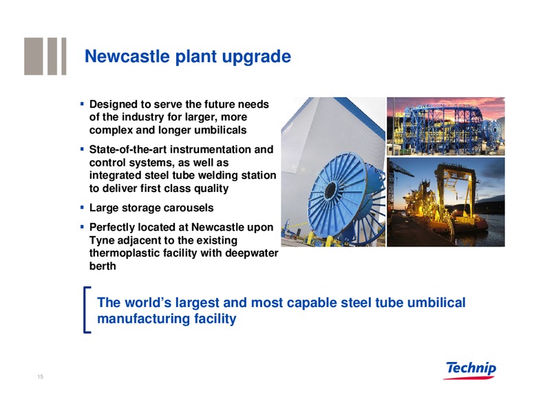 Investor Presentation – Technip – slide 14