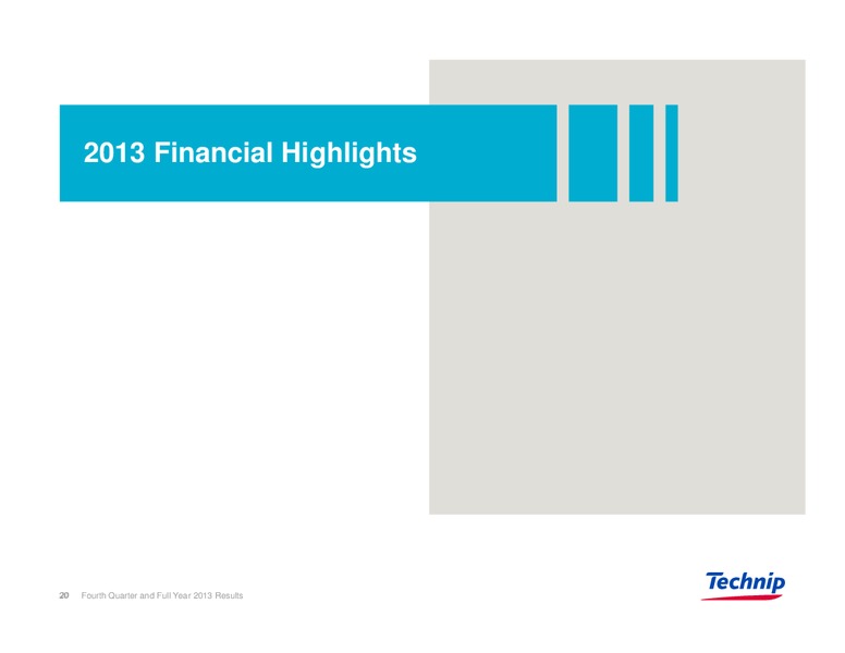 Investor Presentation – Technip – slide 19