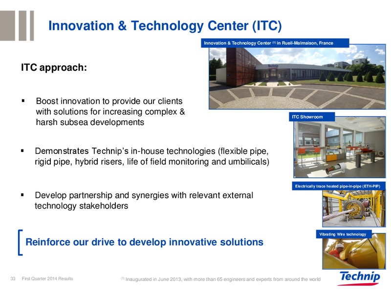 Q1 2014 RESULTS – Technip – slide 32
