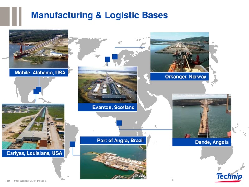 Q1 2014 RESULTS – Technip – slide 38