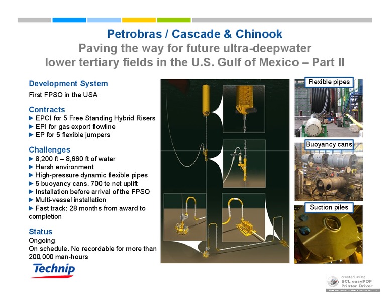 MAY 2009 INVESTOR MEETING – Technip – slide 10