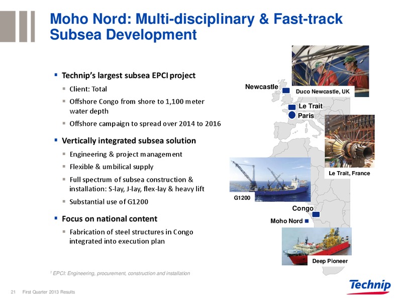 CORPORATE PRESENTATION – Technip – slide 20