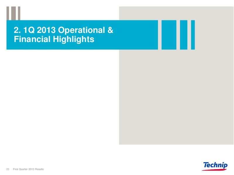 CORPORATE PRESENTATION – Technip – slide 22