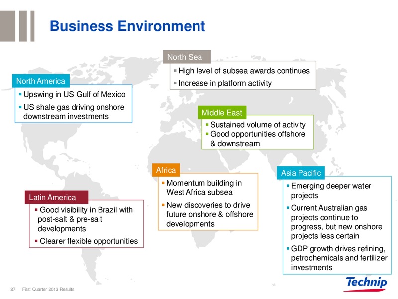CORPORATE PRESENTATION – Technip – slide 26