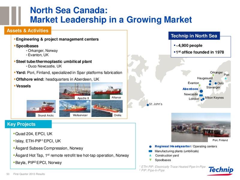 CORPORATE PRESENTATION – Technip – slide 49