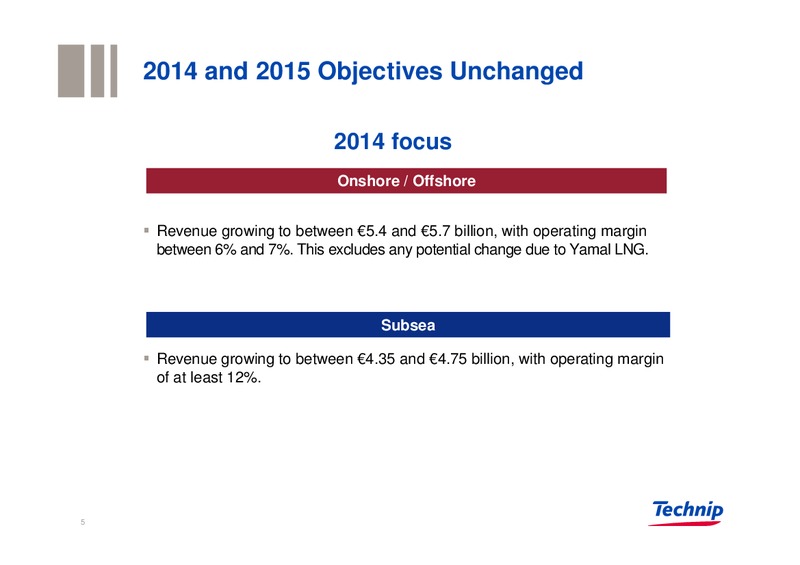 UBS REVERSE ROADSHOW – Technip – slide 4