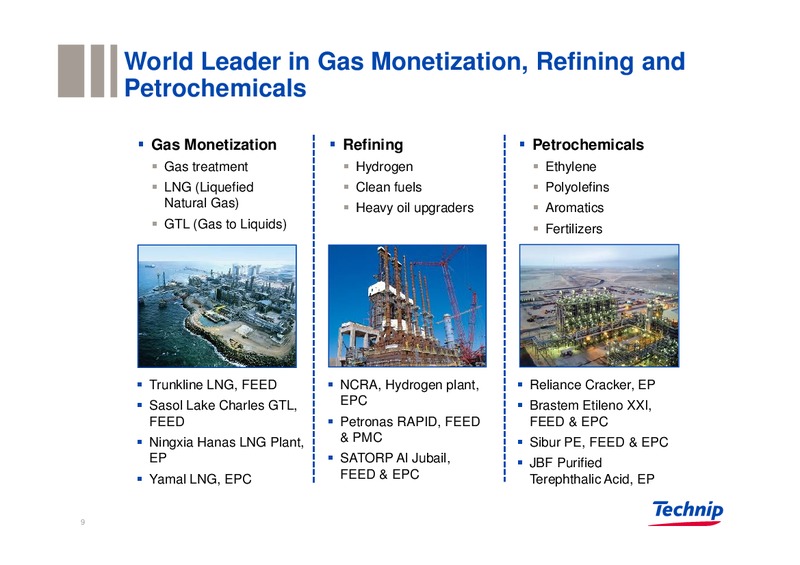 UBS REVERSE ROADSHOW – Technip – slide 8