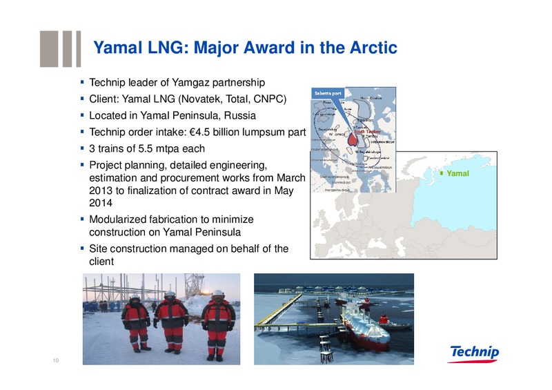UBS REVERSE ROADSHOW – Technip – slide 9