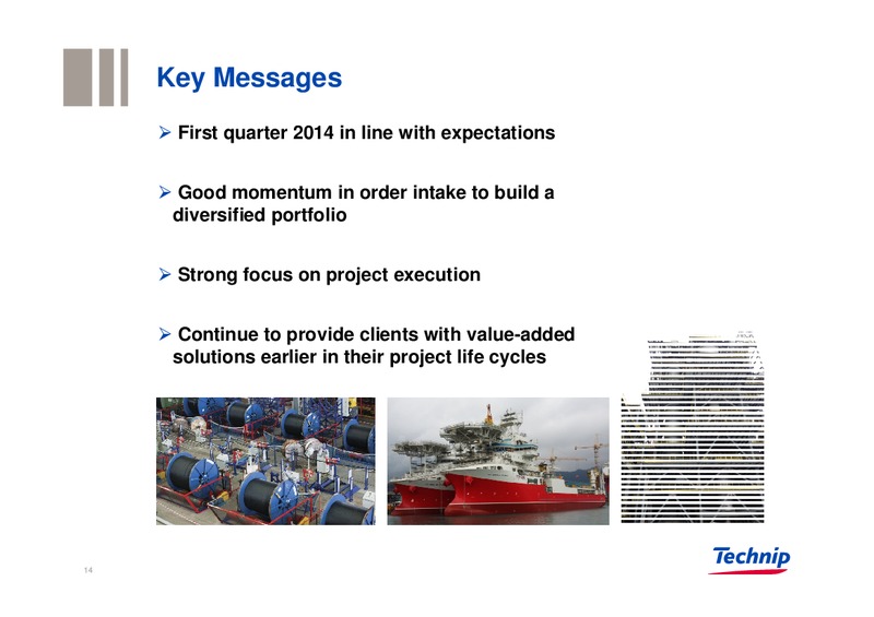 UBS REVERSE ROADSHOW – Technip – slide 13