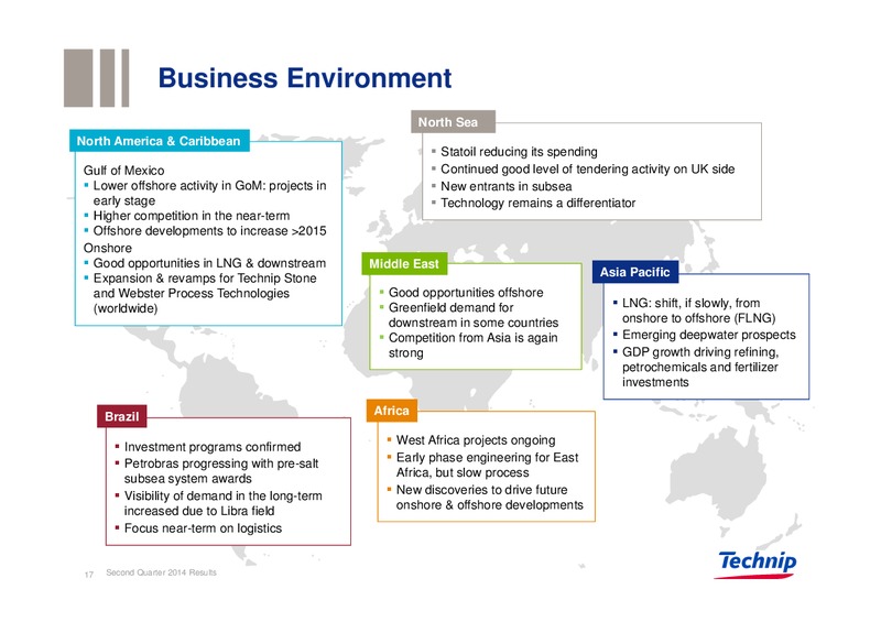 Q2 FULL YEAR 2014 RESULTS – Technip – slide 16