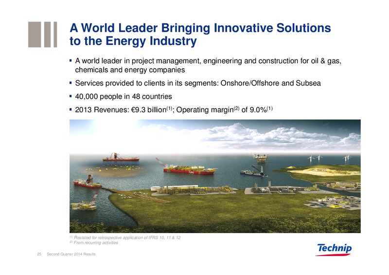 Q2 FULL YEAR 2014 RESULTS – Technip – slide 24