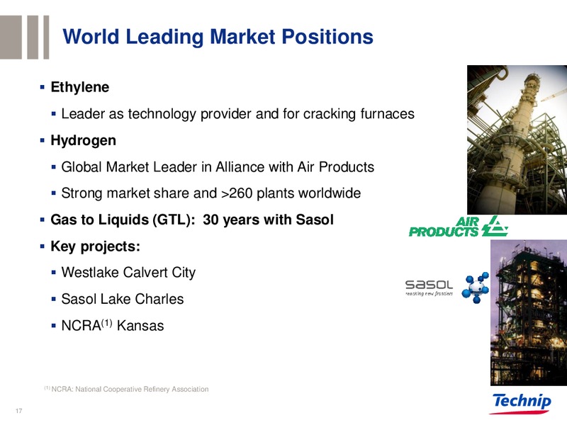 BARCLAYS CONFERENCE – Technip – slide 16