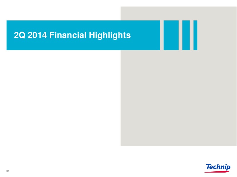 BARCLAYS CONFERENCE – Technip – slide 30