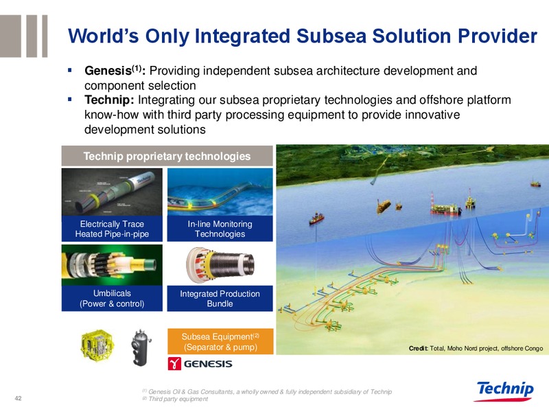 BARCLAYS CONFERENCE – Technip – slide 41