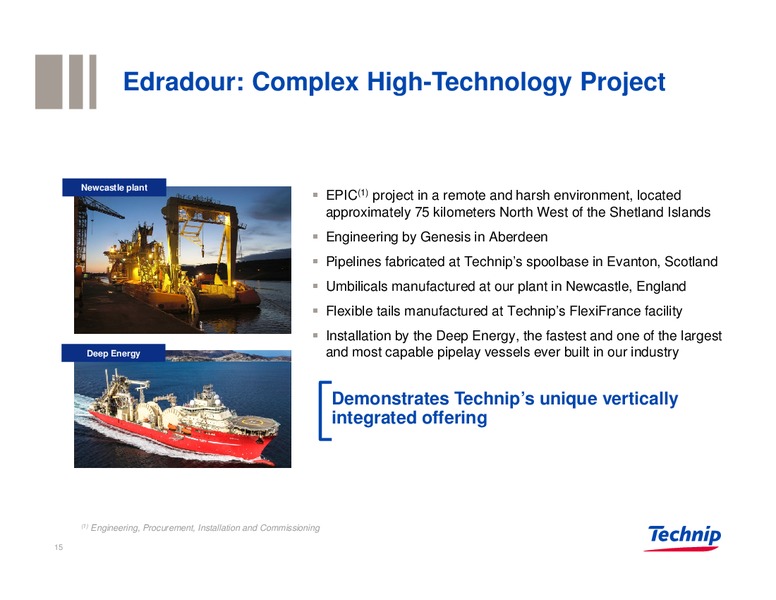 PARETO OIL OFFSHORE CONFERENCE – Technip – slide 14