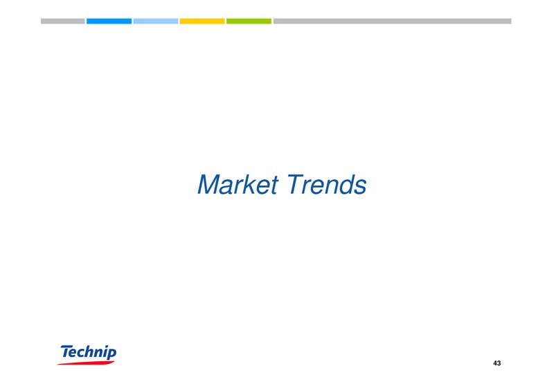 DEUTSCHE BANK OIL & GAS CONFERENCE – Technip – slide 42