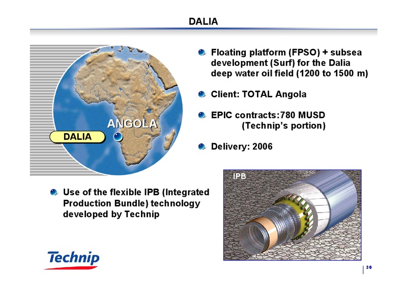 Q3 2003 RESULTS – Technip – slide 29