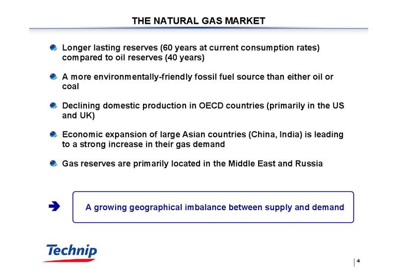 DECEMBER 2004 CORPORATE PRESENTATION – Technip – slide 4