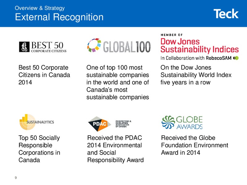 VANCOUVER INVESTORS LUNCHEON – Teck Resources Limited – slide 8