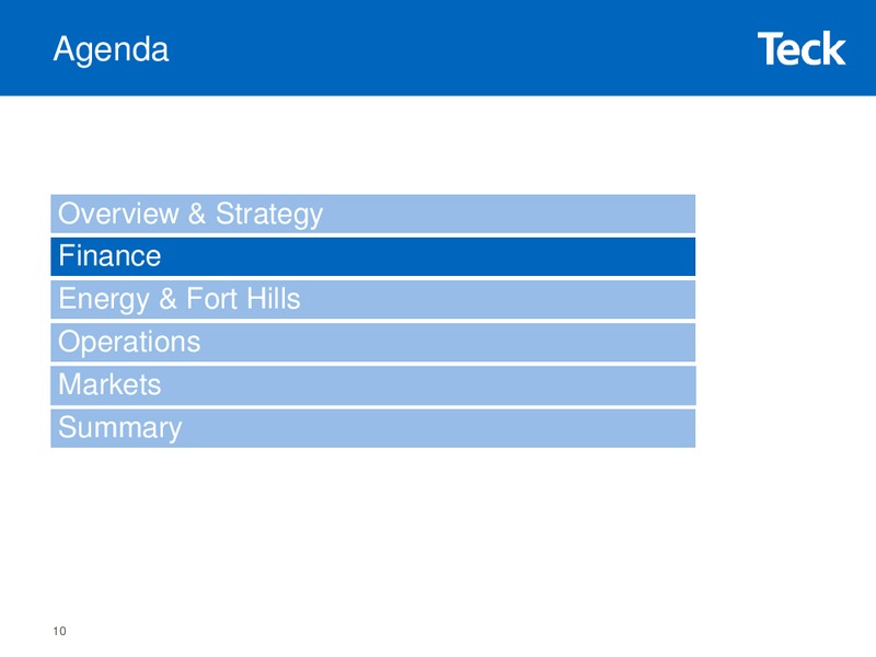 VANCOUVER INVESTORS LUNCHEON – Teck Resources Limited – slide 9