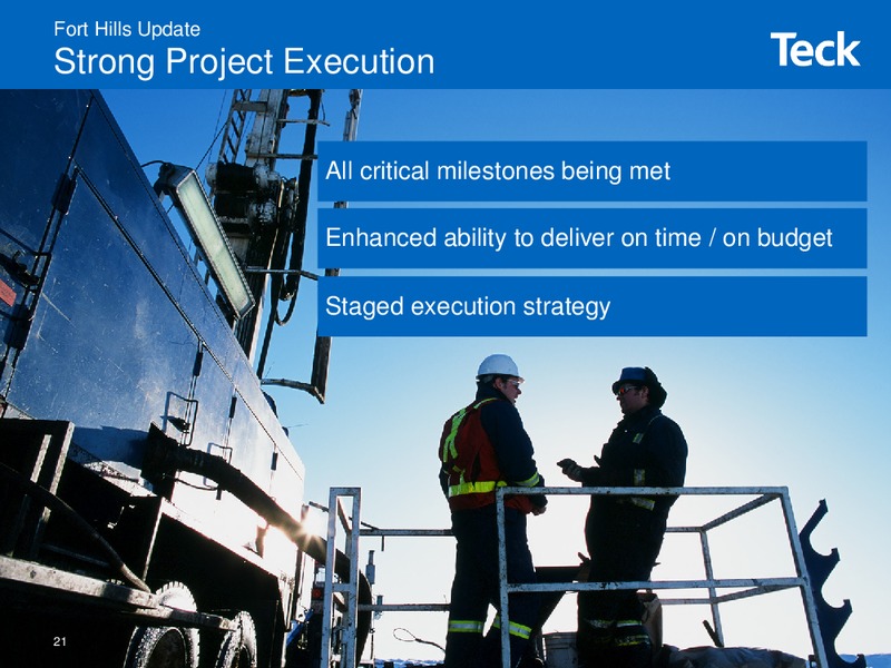 VANCOUVER INVESTORS LUNCHEON – Teck Resources Limited – slide 20