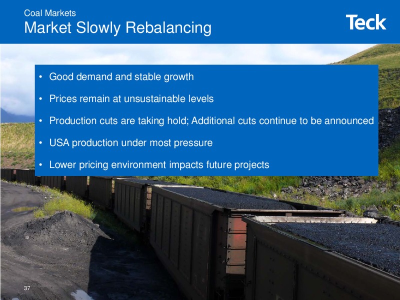 VANCOUVER INVESTORS LUNCHEON – Teck Resources Limited – slide 36