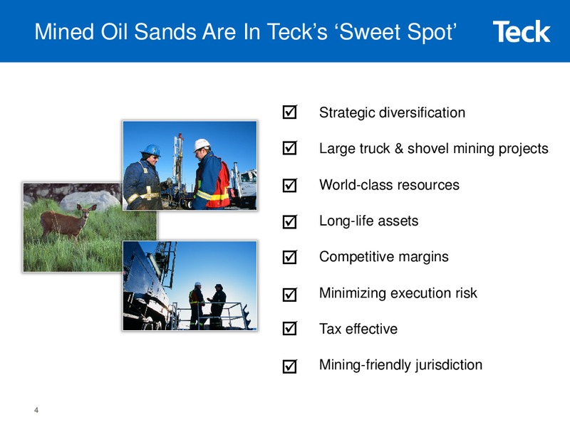 Investor Presentation – Teck Resources Limited – slide 3