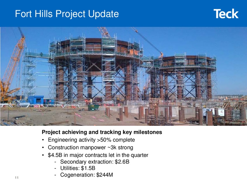 Third Quarter 2014 Results – Teck Resources Limited – slide 10