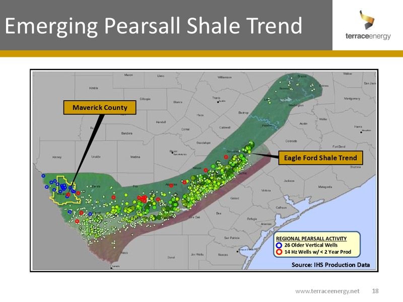 CORPORATE OVERVIEW – Terrace Energy Corp. – slide 17
