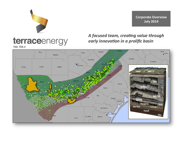Corporate Overview – Terrace Energy Corp. – slide 1