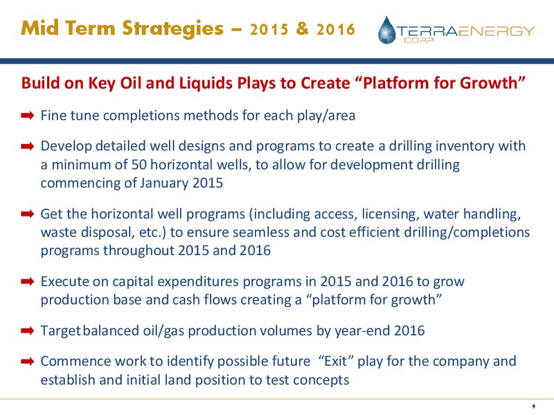 AGM Presentation – Terra Energy Corp. – slide 8