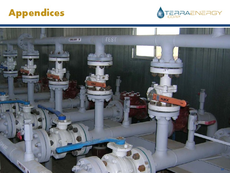 AGM Presentation – Terra Energy Corp. – slide 24