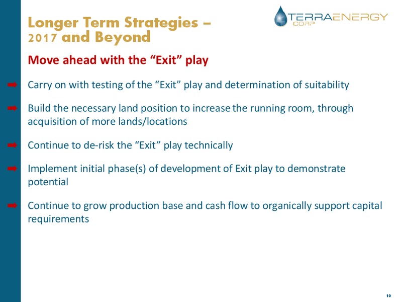 Investor Presentation – Terra Energy Corp. – slide 9