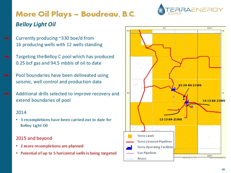 Investor Presentation – Terra Energy Corp. – slide 27