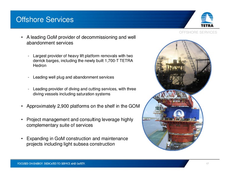 INVESTOR PRESENTATION – Tetra Technologies Inc. – slide 16