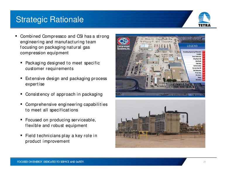 INVESTOR PRESENTATION – Tetra Technologies Inc. – slide 20
