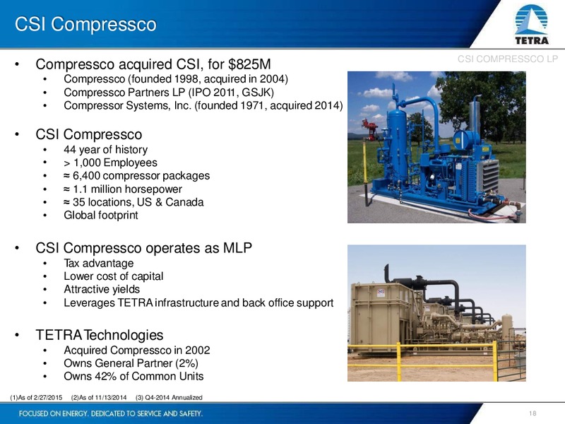 Raymond James Institutional Investors Conference – Tetra Technologies Inc. – slide 17