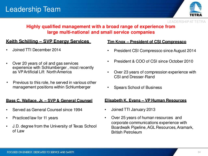 Raymond James Institutional Investors Conference – Tetra Technologies Inc. – slide 33